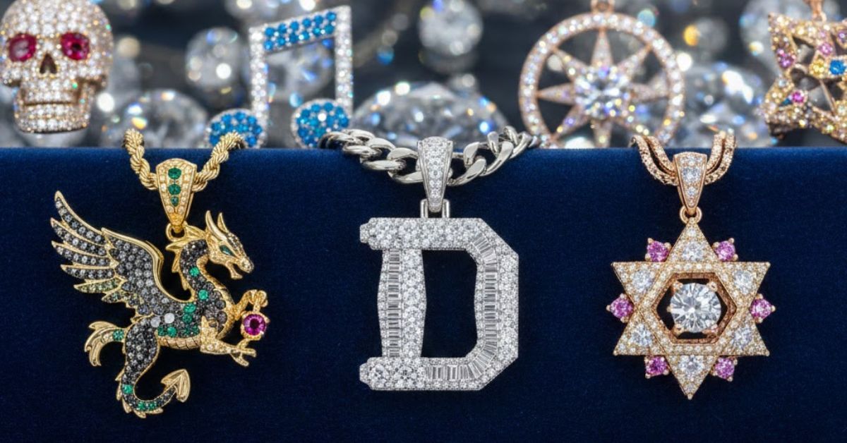 diamond custom pendants